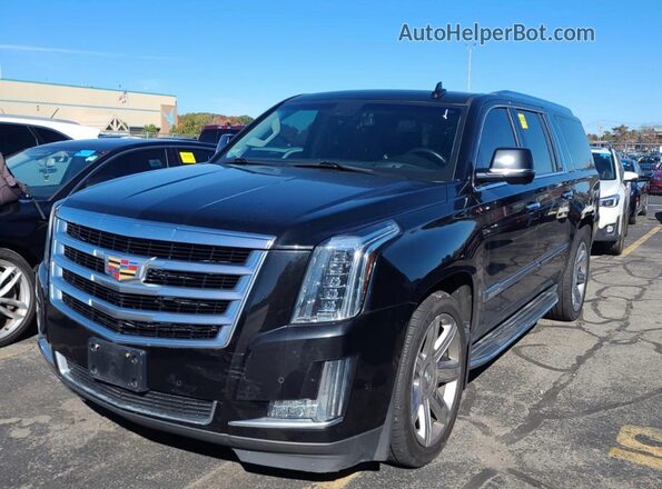 1GYS4HKJ0KR162639 2019 CADILLAC ESCALADE Черный Задняя правая четверть