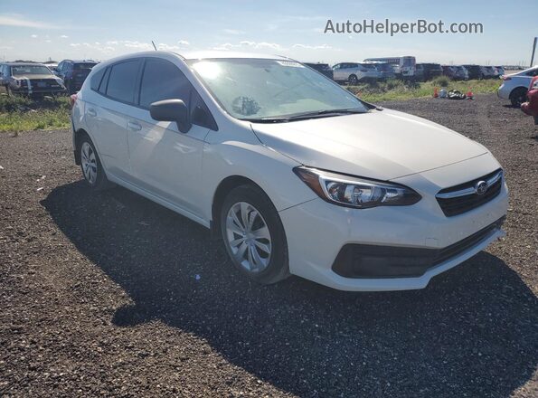4S3GTAB64L3734205 2020 SUBARU IMPREZA White Front view