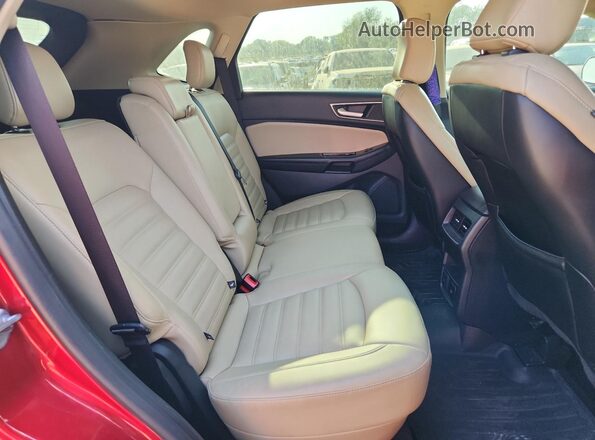 2FMPK3J92LBA69455 2020 FORD EDGE Red ძრავის განყოფილების ხედი