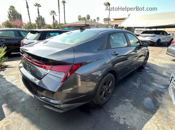 5NPLM4AG8MH013446 2021 HYUNDAI ELANTRA Gray წინა ხედი
