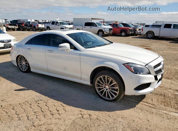 WDDLJ7DB2GA179165 2016 MERCEDES-BENZ CLS-CLASS White Widok z przodu