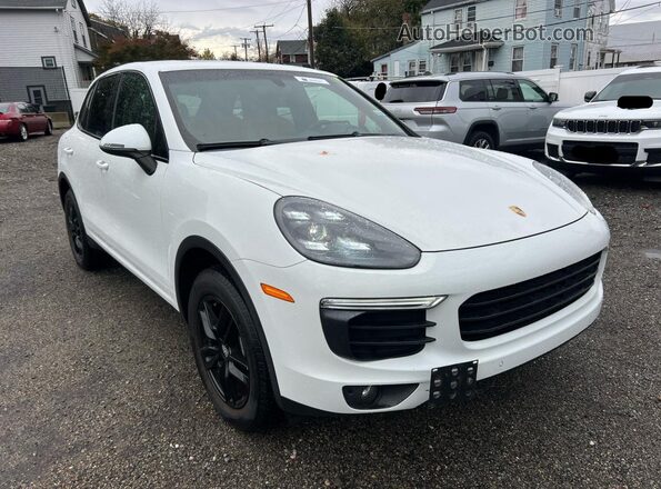 WP1AA2A26GLA08205 2016 PORSCHE CAYENNE White უკანა მარცხენა