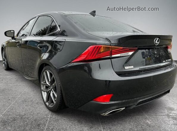 JTHC81D22K5035098 2019 LEXUS IS Black Przód prawy