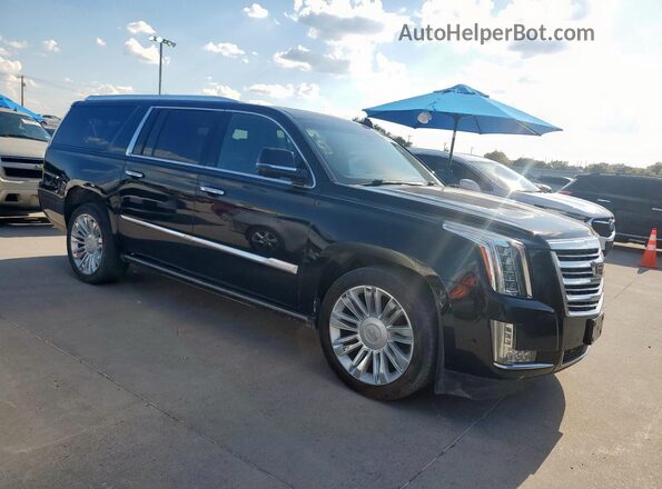 1GYS3KKJ1KR118861 2019 CADILLAC ESCALADE Черный Вид спереди