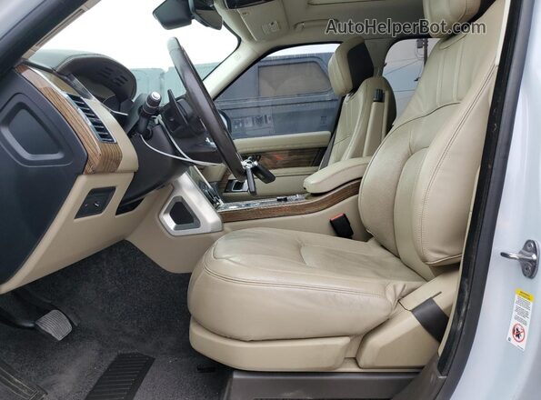 SALGS2SV1JA387577 2018 LAND ROVER RANGE White Առջևի վահանակի տեսք