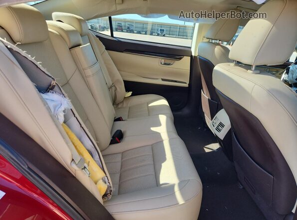 58ABK1GG1JU089054 2018 LEXUS ES Red 