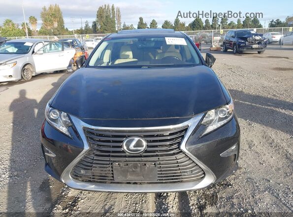 58ABK1GG2GU004828 2016 LEXUS ES 350 Black Вид щитка приладів