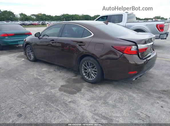 58ABK1GG6JU084402 2018 LEXUS ES 350 Brown Tył lewy