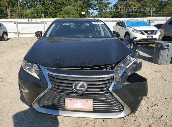 58ABK1GG8JU080951 2018 LEXUS ES Black Դիմացի տեսք