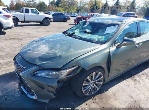 58ABZ1B18KU009801 2019 LEXUS ES 350 Green Widok z przodu