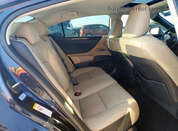 58ABZ1B1XKU016863 2019 LEXUS ES Синий Вид задних сидений