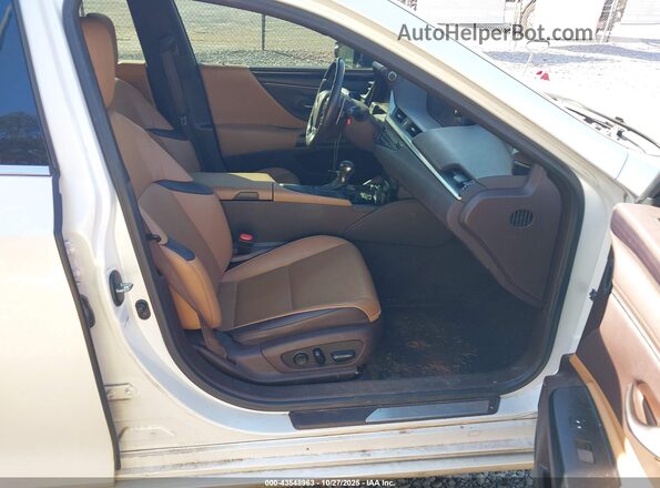 58AD21B16LU007866 2020 LEXUS ES 300H White Vista interior delantera