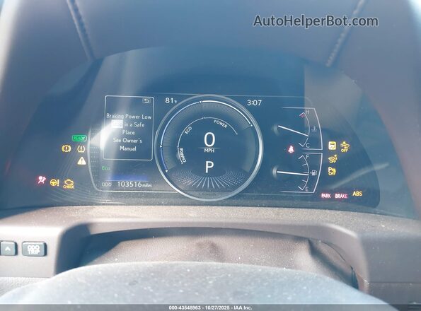 58AD21B16LU007866 2020 LEXUS ES 300H White Vista de los asientos traseros