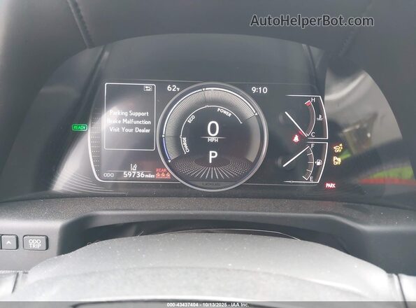 58ADA1C17MU009564 2021 LEXUS ES 300H White Հետևի նստատեղերի տեսք