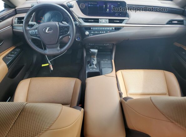 58ADA1C18MU005846 2021 LEXUS ES White Вид панелі приладів