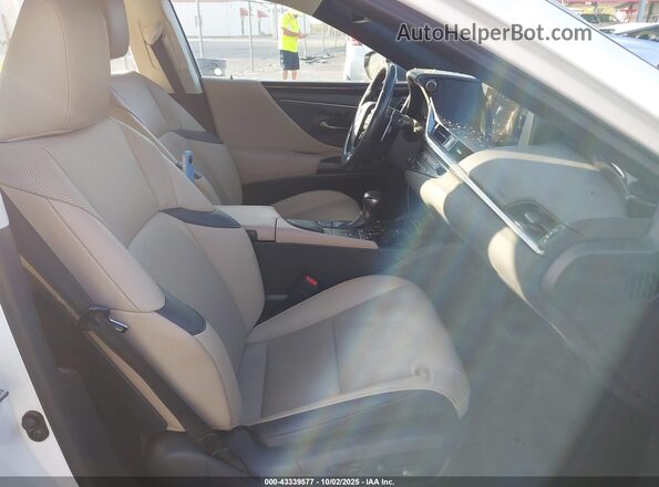 58ADZ1B11LU056937 2020 LEXUS ES 350 White Vista interior delantera