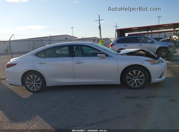 58ADZ1B11LU056937 2020 LEXUS ES 350 White Vista interior trasera