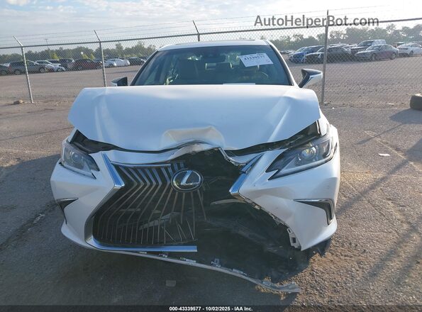 58ADZ1B11LU056937 2020 LEXUS ES 350 White Vista del cuadro de instrumentos