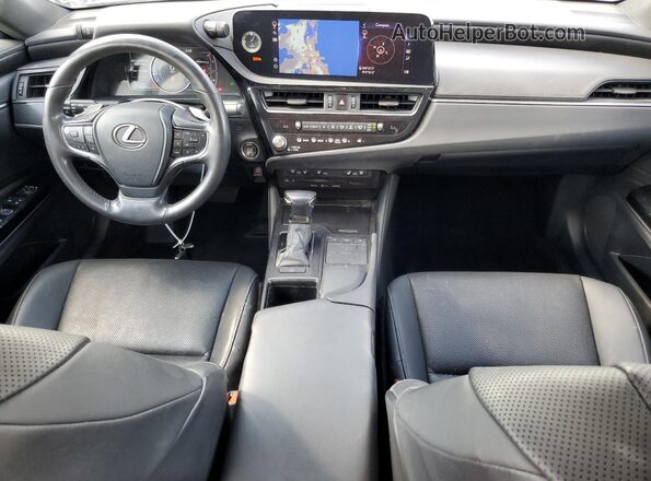 58ADZ1B11NU129520 2022 LEXUS ES Black Вид панелі приладів