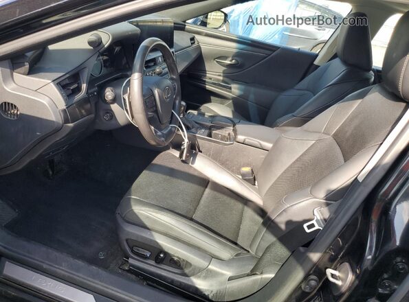 58ADZ1B11NU129520 2022 LEXUS ES Black Вид салону спереду