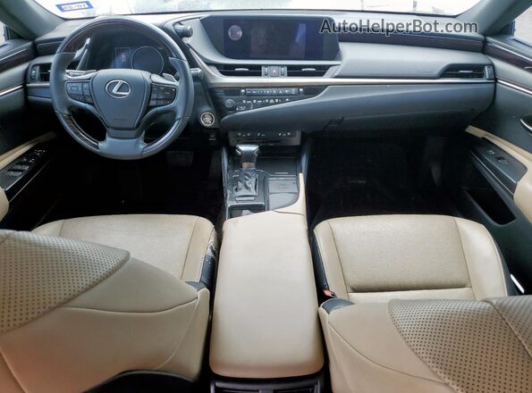 58ADZ1B13LU079362 2020 LEXUS ES Белый Вид панели приборов