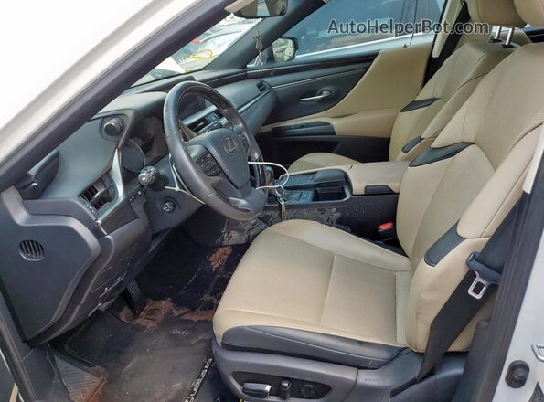 58ADZ1B13LU079362 2020 LEXUS ES Белый Вид салона спереди