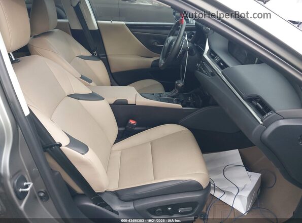 58ADZ1B14LU055961 2020 LEXUS ES 350 Серебряный Вид салона спереди