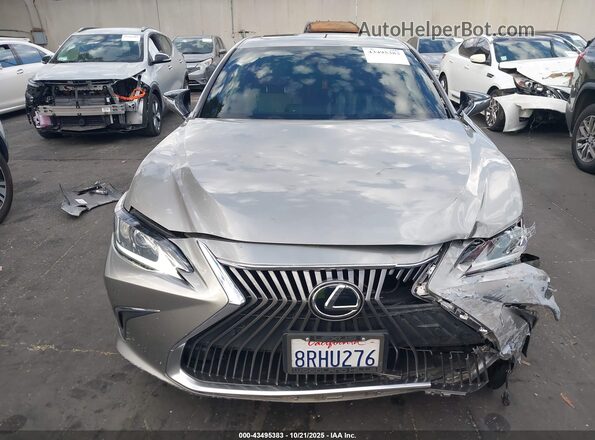 58ADZ1B14LU055961 2020 LEXUS ES 350 Серебряный Вид задней части салона