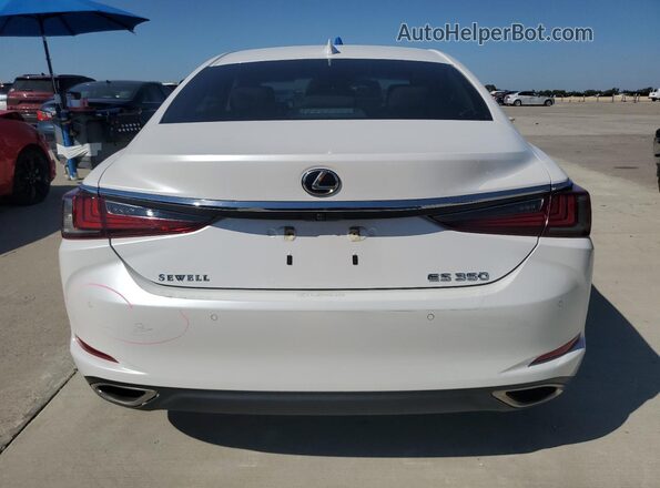 58ADZ1B16LU062572 2020 LEXUS ES White Vista trasera