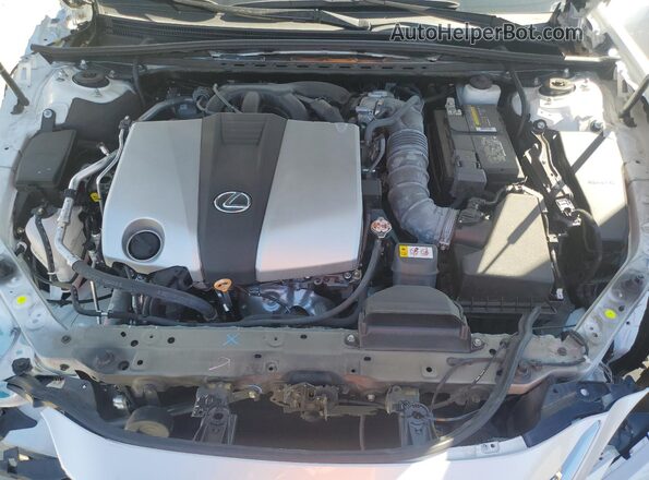 58ADZ1B16LU062572 2020 LEXUS ES White Vista interior trasera