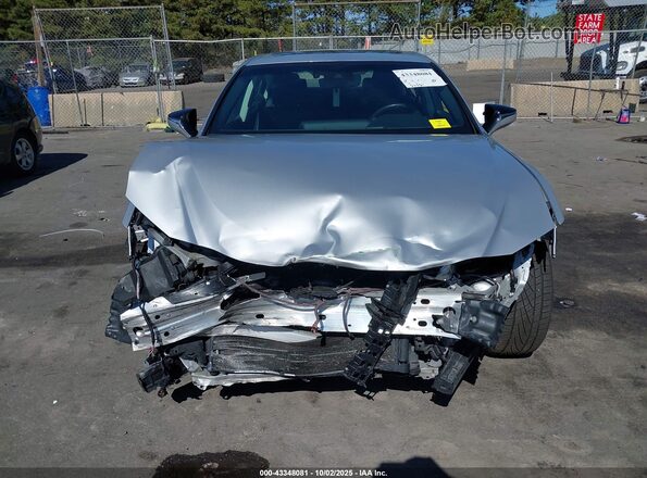 58ADZ1B16MU088655 2021 LEXUS ES 350 Silver Widok wnętrza z tyłu