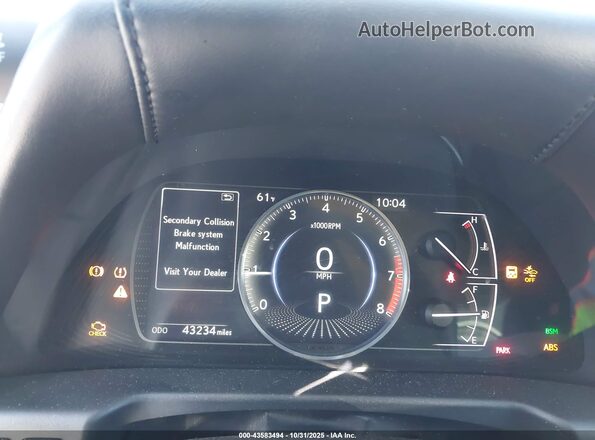 58ADZ1B16MU091037 2021 LEXUS ES 350 Черный Вид задних сидений