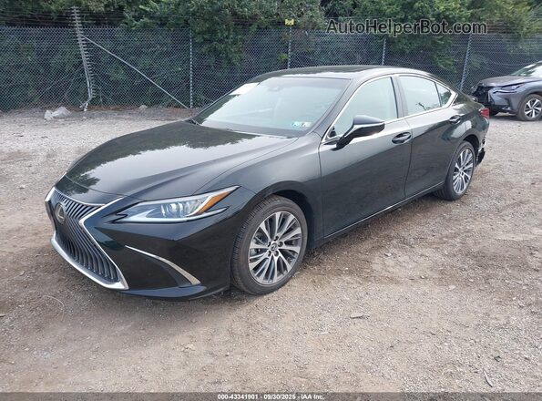 58ADZ1B16MU110847 2021 LEXUS ES 350 Black Передня ліва чверть