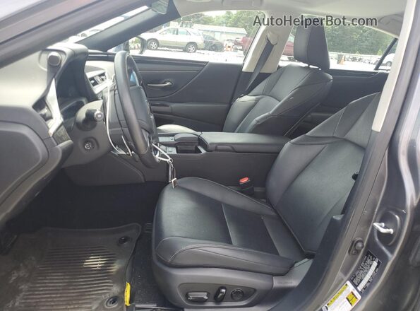58ADZ1B17LU075279 2020 LEXUS ES Gray წინა სალონის ხედი