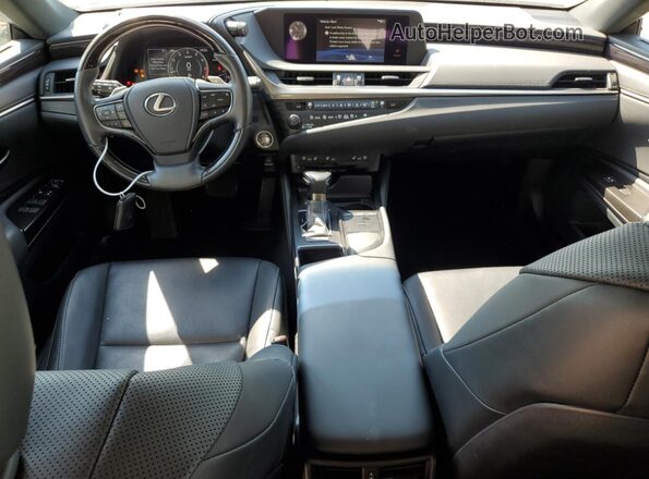 58ADZ1B17LU077694 2020 LEXUS ES Black წინა პანელის ხედი
