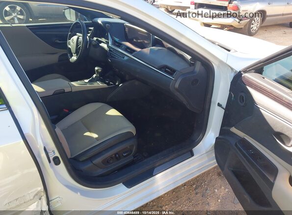 58ADZ1B17LU078893 2020 LEXUS ES 350 White Vista interior delantera