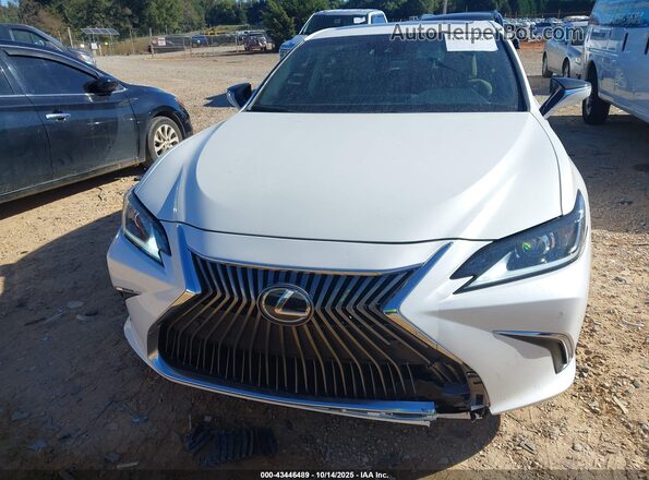 58ADZ1B17LU078893 2020 LEXUS ES 350 White Vista del cuadro de instrumentos