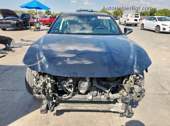 58ADZ1B18MU110283 2021 LEXUS ES Black წინა ხედი