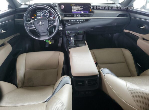 58ADZ1B19LU057804 2020 LEXUS ES Charcoal Widok deski rozdzielczej