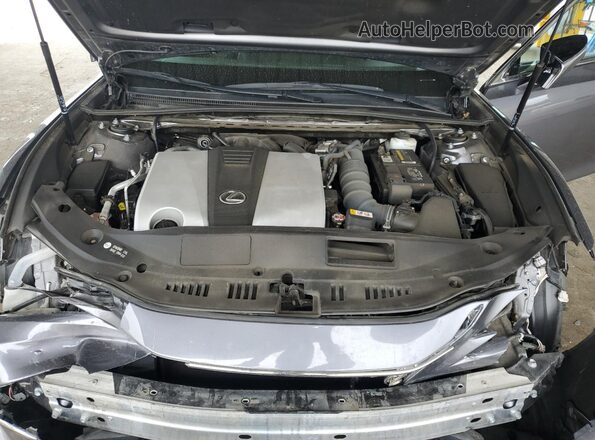 58ADZ1B19LU057804 2020 LEXUS ES Charcoal Widok wnętrza z tyłu