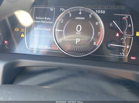 58ADZ1B19PU150277 2023 LEXUS ES 350 Серебряный Вид задних сидений