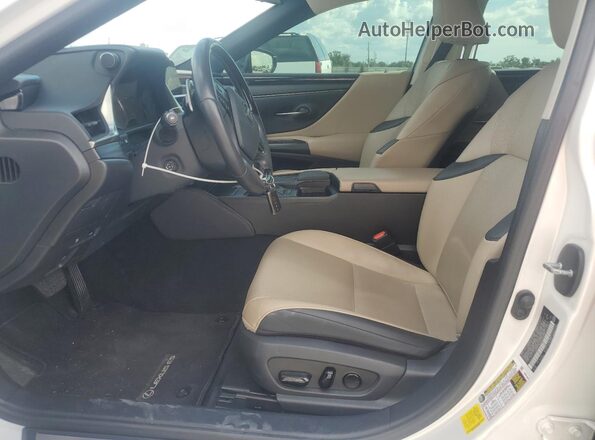 58ADZ1B1XMU102881 2021 LEXUS ES White Սալոնի դիմացի տեսք