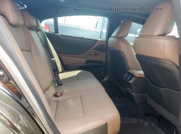 58AFZ1B13NU126286 2022 LEXUS ES Black Հետևի նստատեղերի տեսք