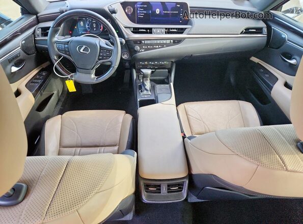 58AFZ1B19LU069069 2020 LEXUS ES Silver Dashboard view