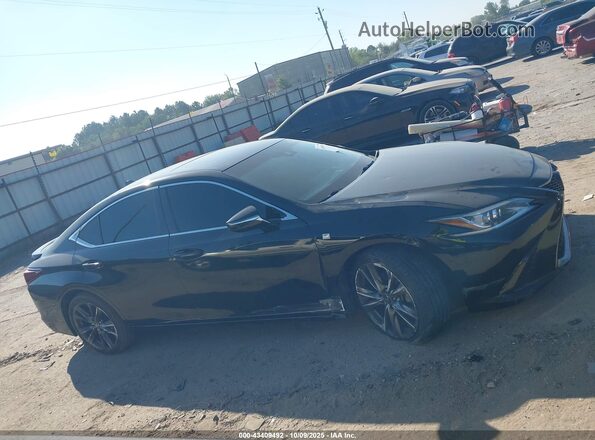 58AGZ1B10LU056487 2020 LEXUS ES 350 Черный Вид задней части салона