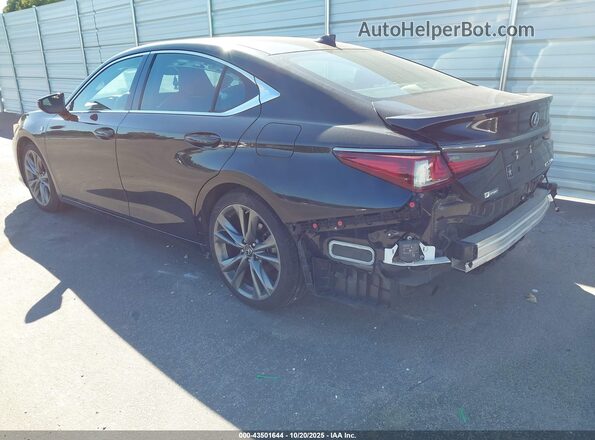58AGZ1B13LU057987 2020 LEXUS ES 350 Black Trasero izquierdo