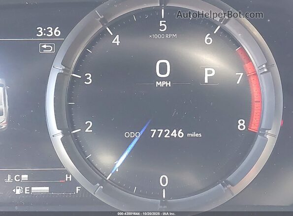 58AGZ1B13LU057987 2020 LEXUS ES 350 Black 