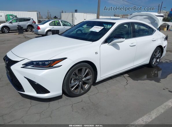 58AGZ1B15LU078629 2020 LEXUS ES 350 Белый Передняя левая четверть