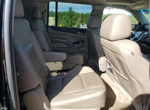 1GKS1GKCXGR288187 2016 GMC YUKON Black Widok wnętrza z tyłu