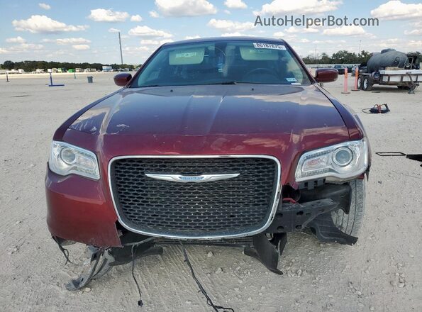 2C3CCAAG6MH515791 2021 CHRYSLER 300 Maroon Вид ззаду